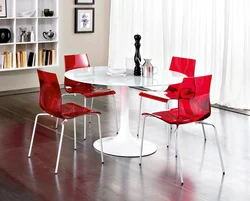 Modern fashionable chairs for the kitchen photo