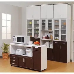 Free-Standing Kitchen Cabinets Photo
