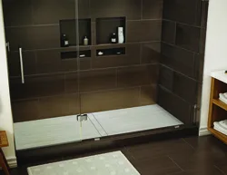 Tray In The Bathroom Interior Photo