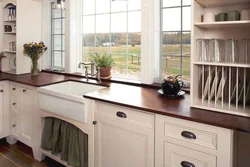 Kitchen Design With Low Window Sill