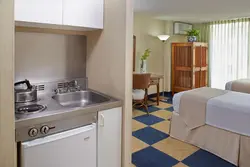 Room design with kitchen