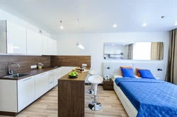 Room design with kitchen