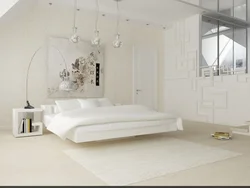 Photo Of A Bedroom With White Laminate