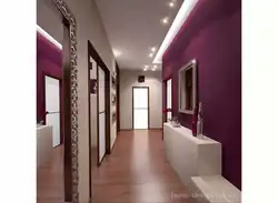 Rənglərdə koridor dizaynı