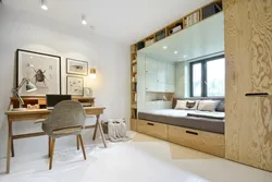 Спальня дизайн интерьера с кроватью