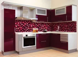 Color Pomegranate Kitchen Photo