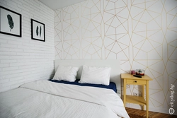 Geometry In The Bedroom Interior