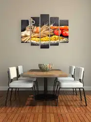 Paintings For Kitchen Interior On The Wall