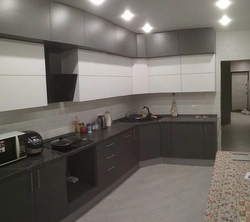 Photo of two-tier kitchens