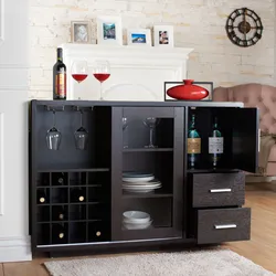 Wardrobe chest of drawers in the kitchen photo