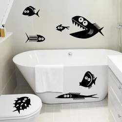 Stickers for bathroom interior