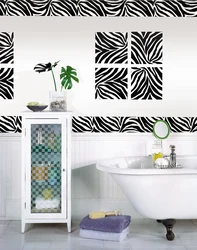 Stickers for bathroom interior