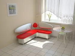 Угловой диван на маленькую кухню фото