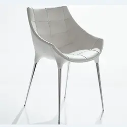 Soft chairs for the kitchen with a backrest modern photos