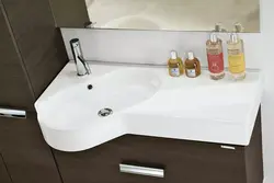 Раковина в ванную угловая фото