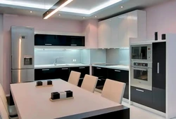 High-tech corner kitchens photo