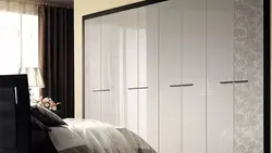 Фота шыфаньераў для спальні з люстэркамі