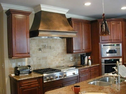 How to decorate a kitchen hood photo beautifully
