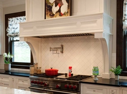 How to decorate a kitchen hood photo beautifully