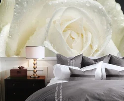 Розы В Интерьере Спальни Фото
