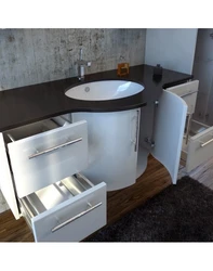 Bathroom Vanity Cabinet Photo With Countertop