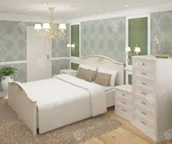 Wallpaper For Light Furniture In The Bedroom Photo