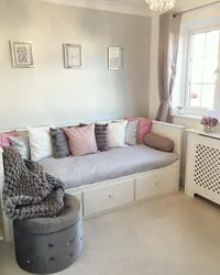 Sofa In A Small Bedroom Instead Of A Bed Interior Photo