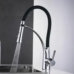 Flexible kitchen faucet photo