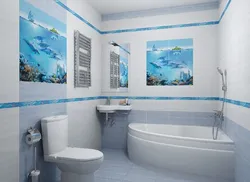 Bath tile panel photo