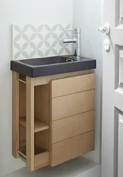 Cabinets For A Small Bathroom Photo