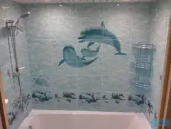 Delfinlərlə vanna şəkli