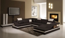 Light Corner Sofas In The Living Room Interior