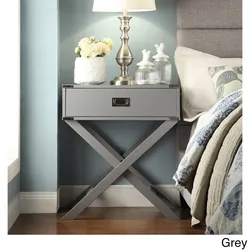 Nightstands Near The Bed In The Bedroom Photo