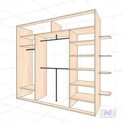 Filling A Wardrobe In A Hallway With 3 Doors Photo