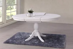 Kitchen table with one leg photo