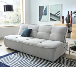 Modern Sofa In The Living Room With A Sleeping Place Photo