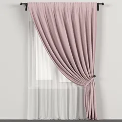 Dusty Rose Curtains For The Bedroom Photo