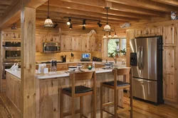 DIY Kitchen Made Of Wood For A Summer Residence Ideas Photo