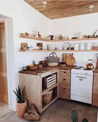 Кухня своими руками из дерева для дачи идеи фото