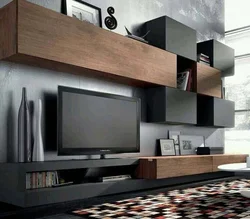 TV Stands In The Living Room Photo