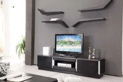Подставки для телевизора в гостиной фото