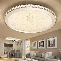 Люстры светодиодные для натяжных потолков в гостиную фото