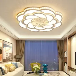 Люстры светодиодные для натяжных потолков в гостиную фото