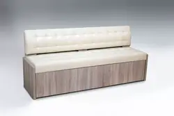 Kitchen sofa with sleeping place photo
