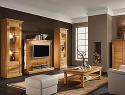 Oak Furniture For The Living Room Photo