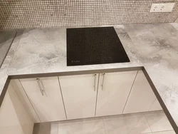 Marquina Marble Blue Countertop In The Kitchen Interior