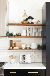 Kitchen top with shelf photo