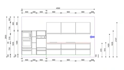 Памеры кухні стандарт фота
