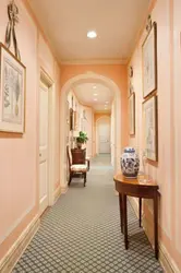 Photo peach hallway