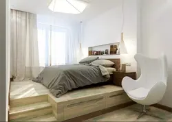 Спальни дизайн с подиумом